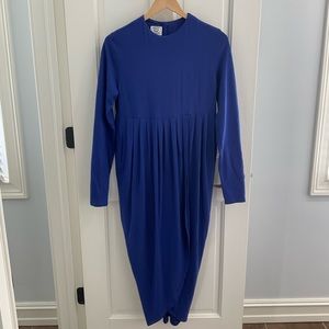 Vintage Laura Ashley Wool Dress Small